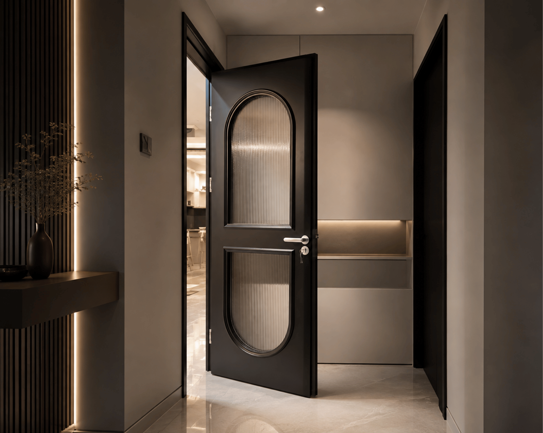 Aluminium Glass Door